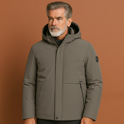 Breathable waterproof winter jacket for men with regular fit | Arlo