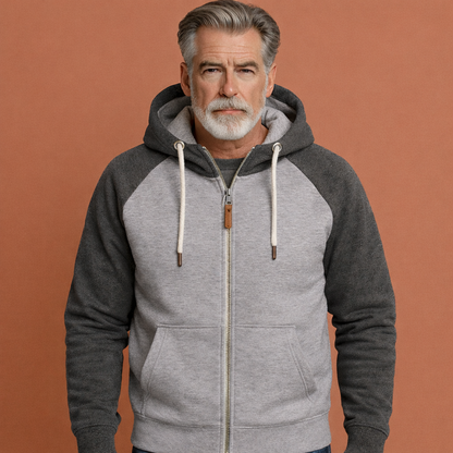 Modern men's hoodie vest for everyday use | Andreas