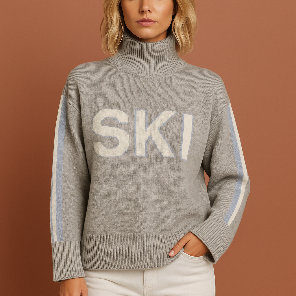 Turtleneck Sweater with Elegant Fit for Women | Yasmin