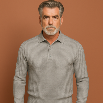 Comfortable polo sweater for men | Nino