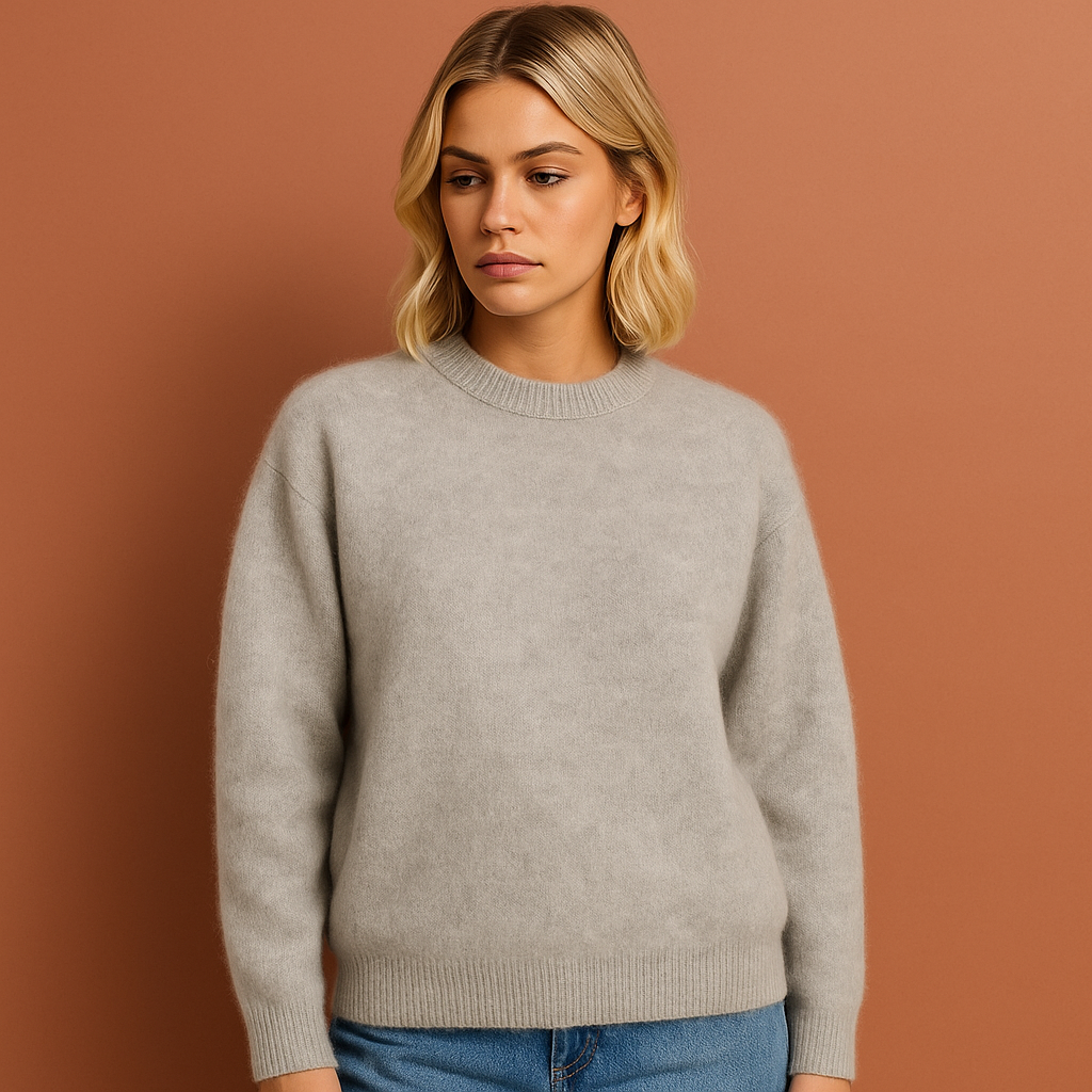 Comfy crewneck sweater for women | Linde