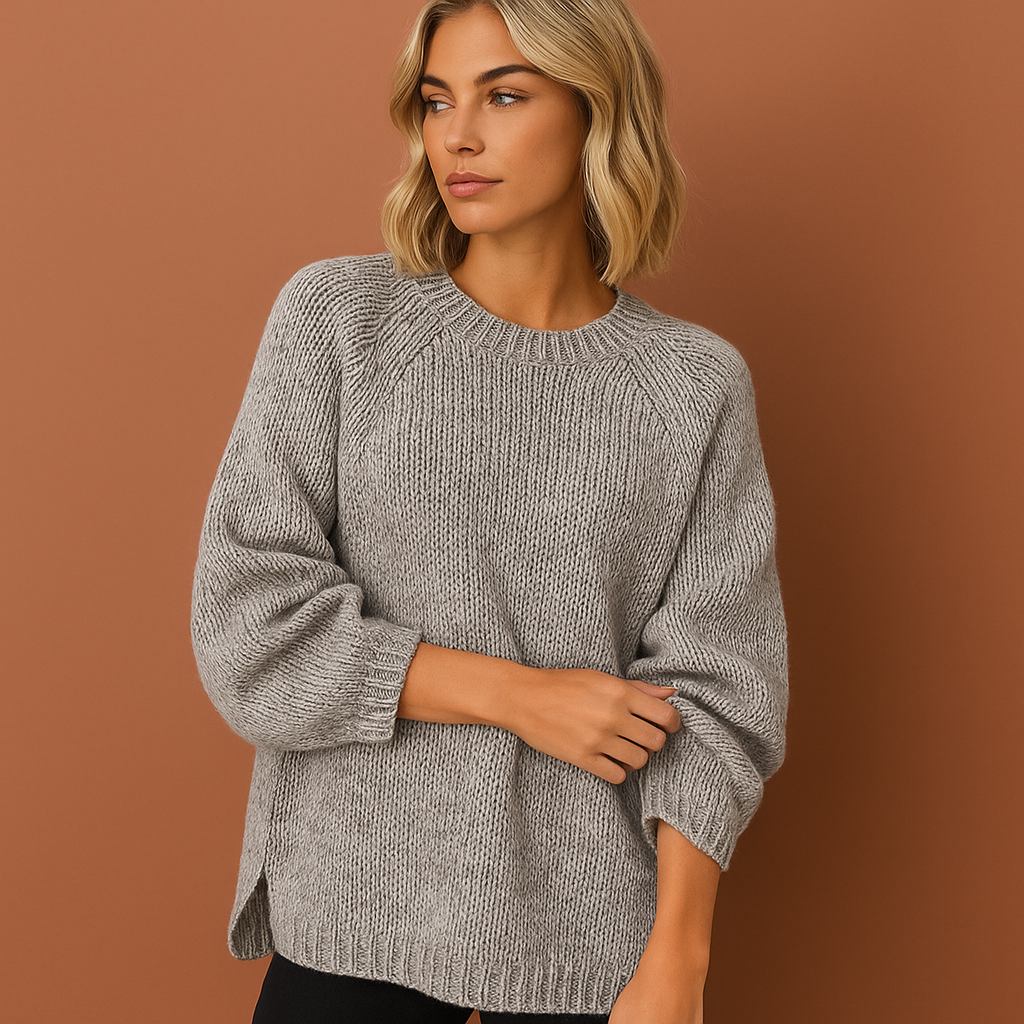Oversized sweater for women with casual winter style | Asana