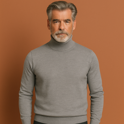 Elegant turtleneck sweater for men with a comfortable fit | Daan