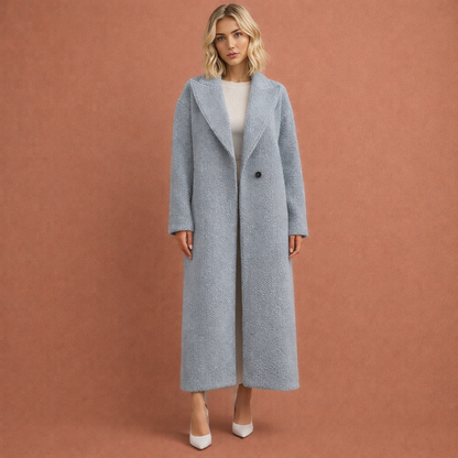 Elegant long oversized coat for women with a modern look | Johanna