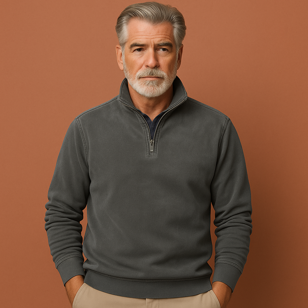 Comfortable fleece sweater for men | Koen