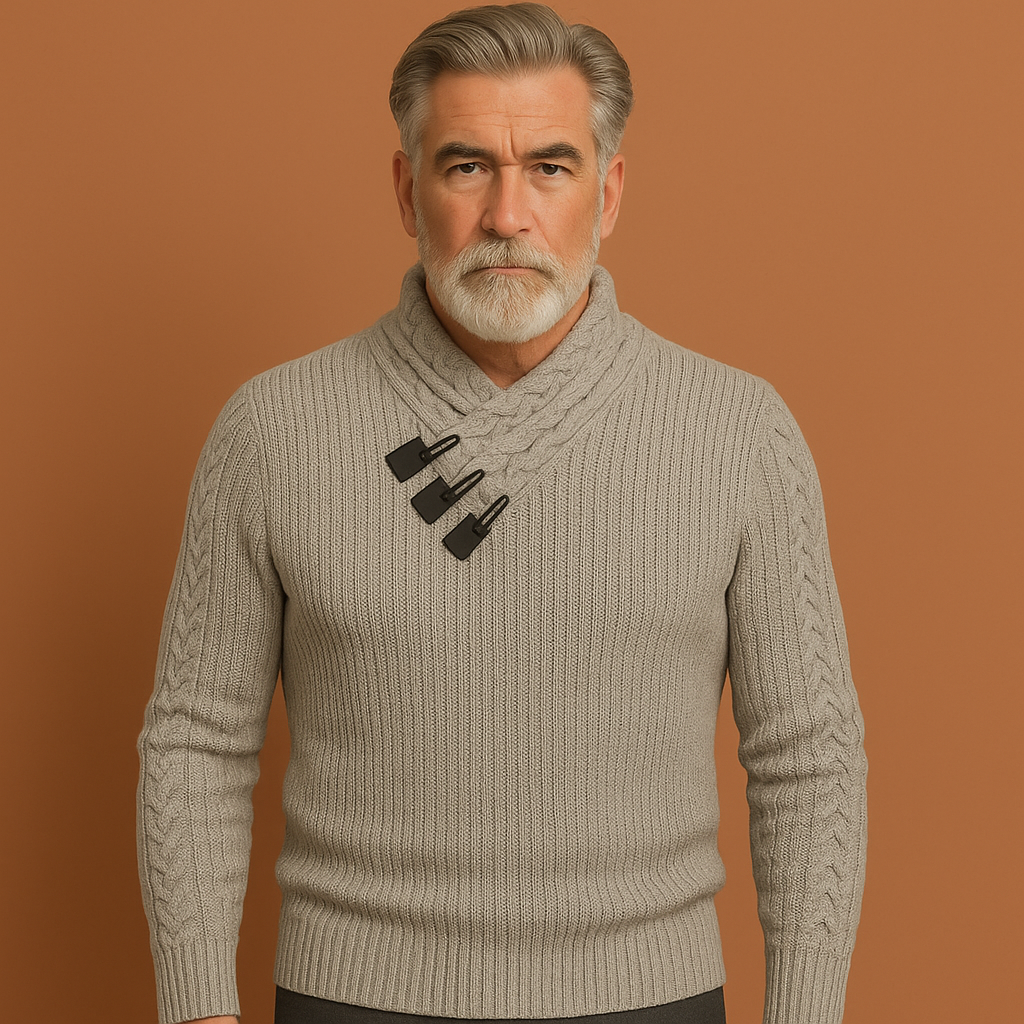 Stylish knitted sweater for men | Frits