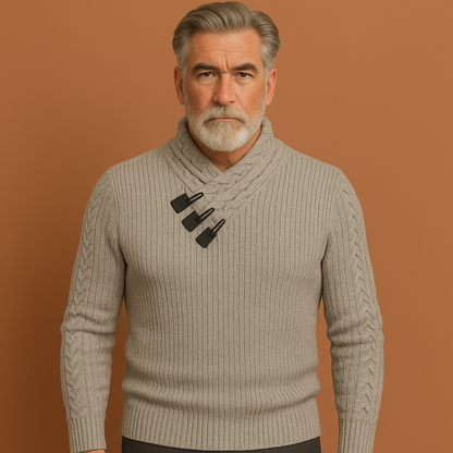 Stylish knitted sweater for men | Frits