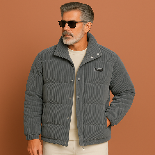 Warm Padded Winter Jacket for Men | Magnus