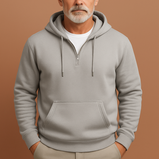 Streetwear hoodie with pockets for men | Brent