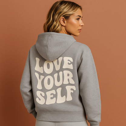 Streetwear winter hoodie with statement design for women | Lotte