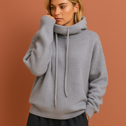 Soft Knitted Hoodie for Women | Gigi