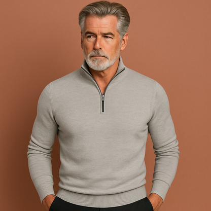 Casual zip sweater for men | Jerry