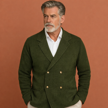 Casual vest with double button closure for men | Alfredo