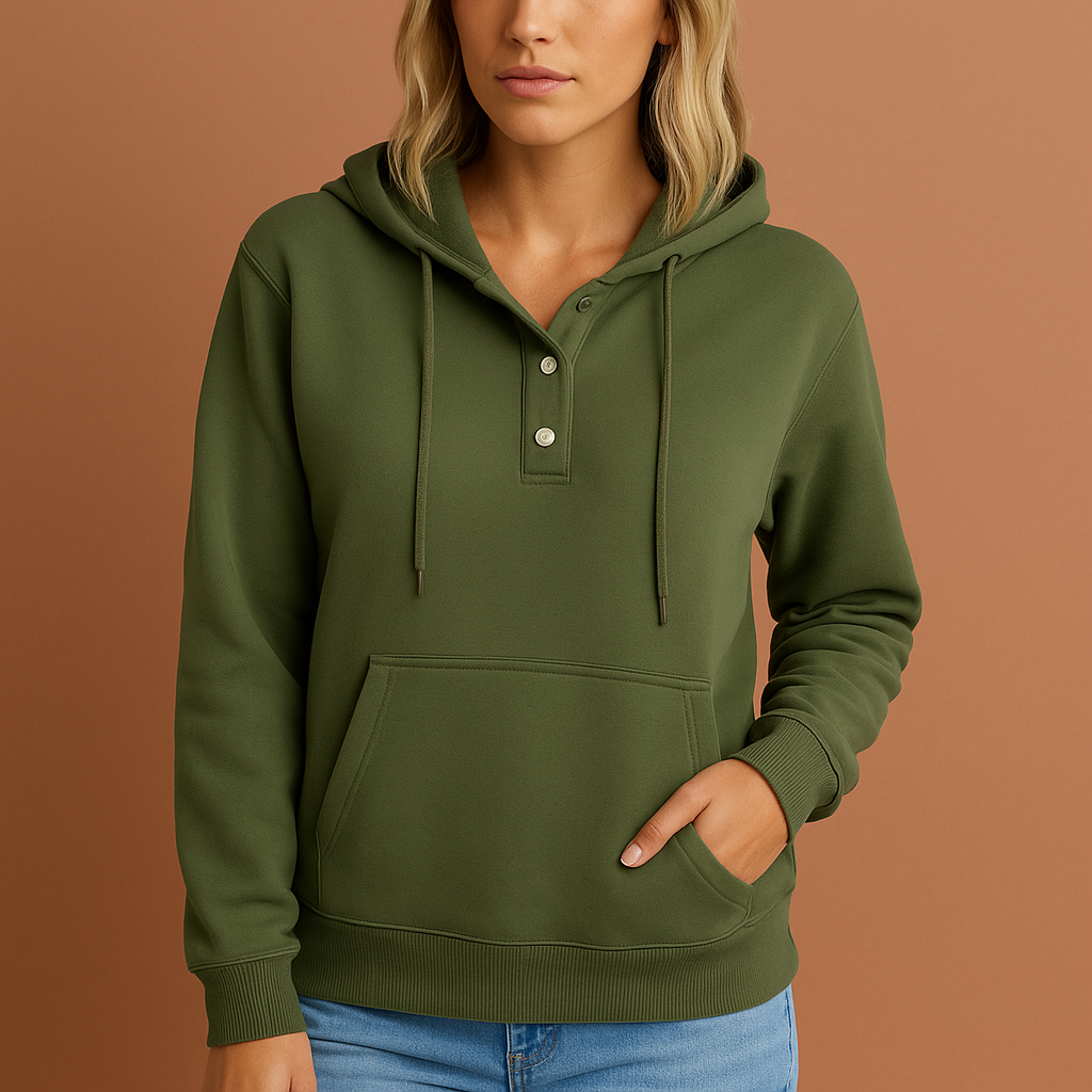Stylish designer sweatshirt with modern print for women | Zana