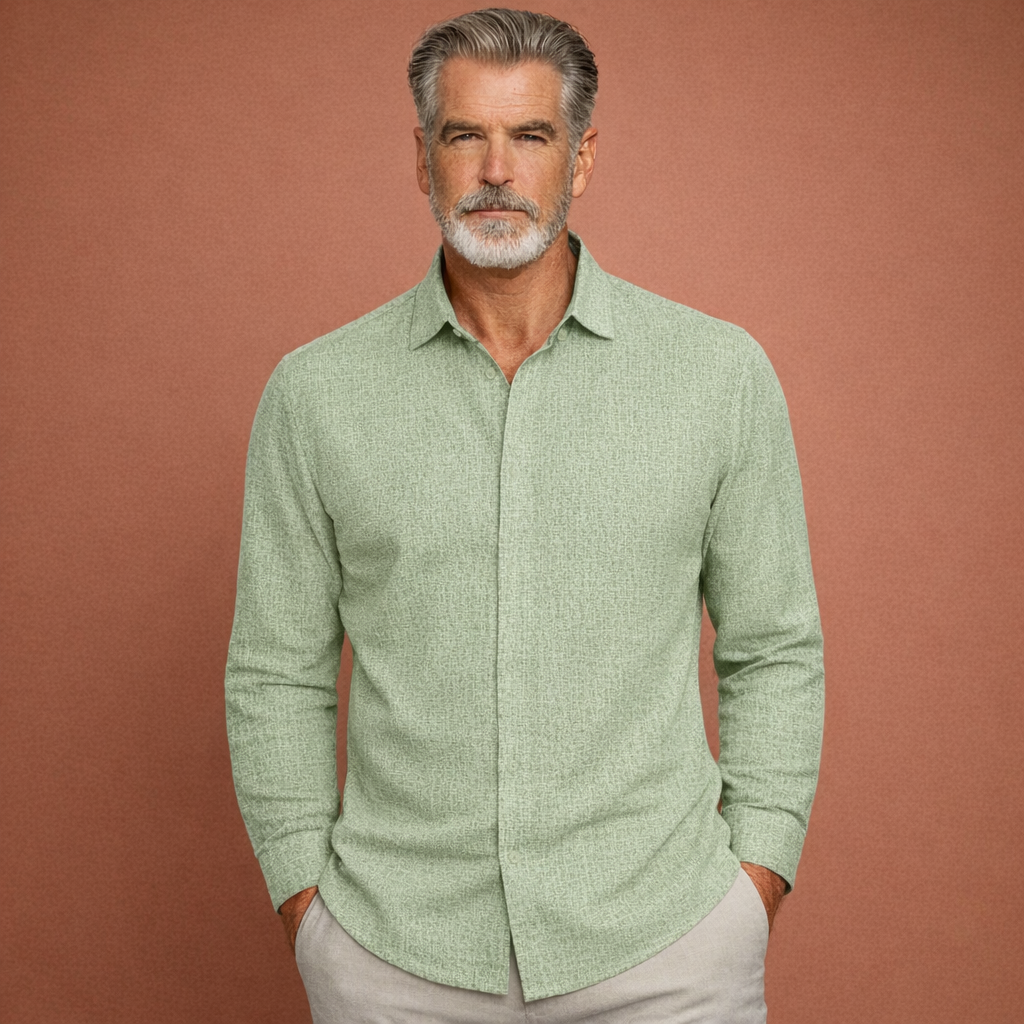 Linen Long Sleeve Shirt for Men | Harm