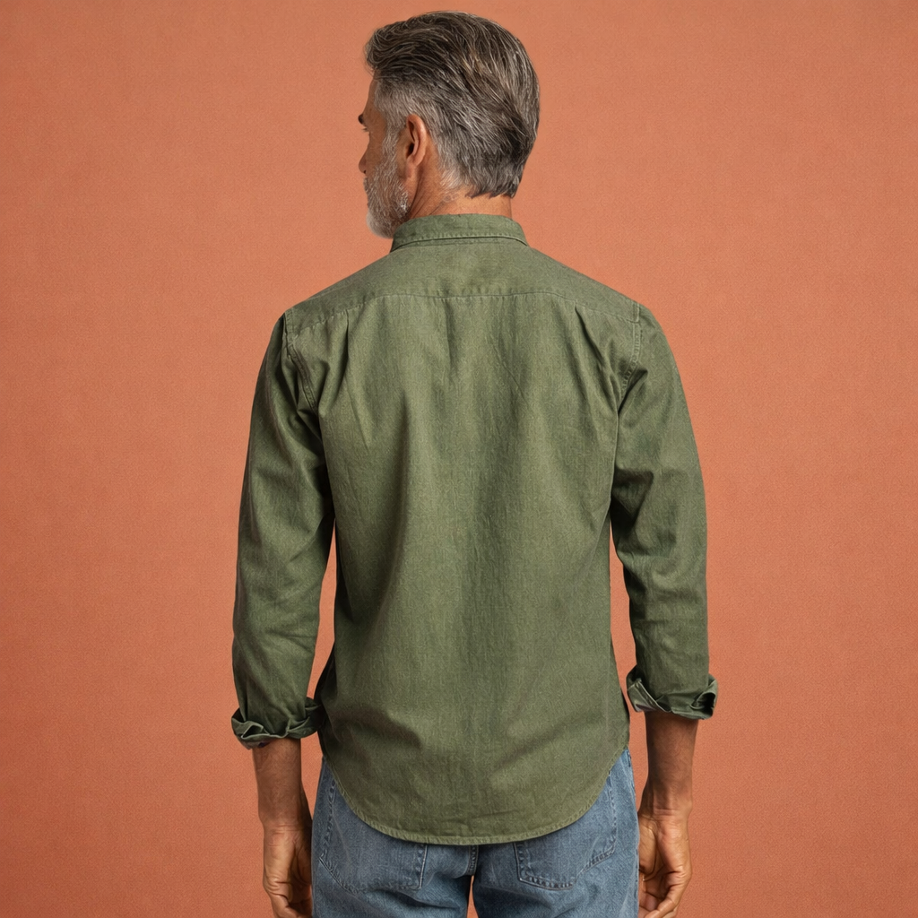 Classic button-down shirt for men with timeless design | Wouter