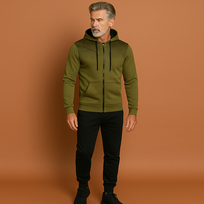 Sporty slim fit tracksuit for men | Pieter