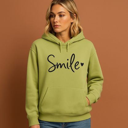 Smile-Love hoodie for women | Yara