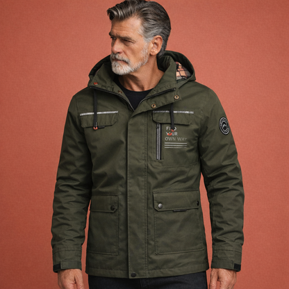 Casual jacket with zipper for men | Eduard