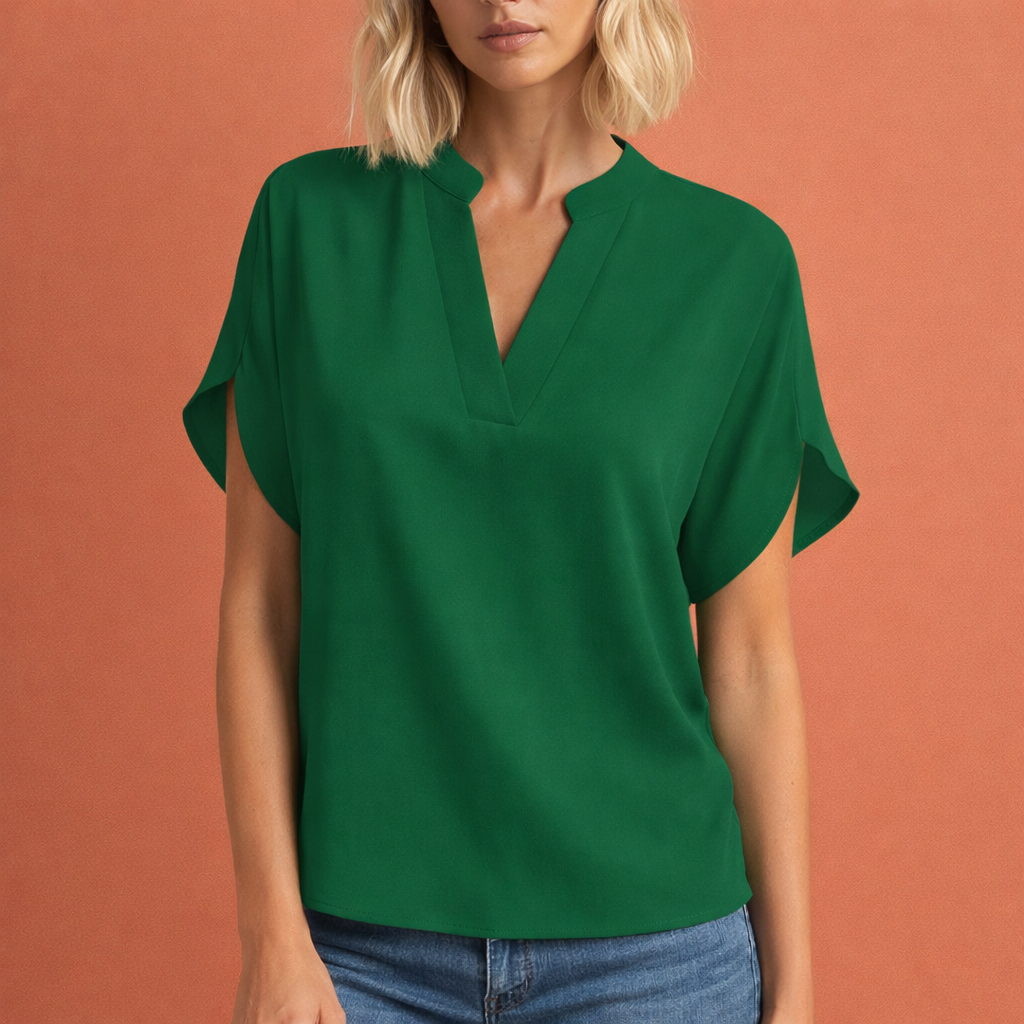 Elegant airy blouse for women with a flattering fit | Maud