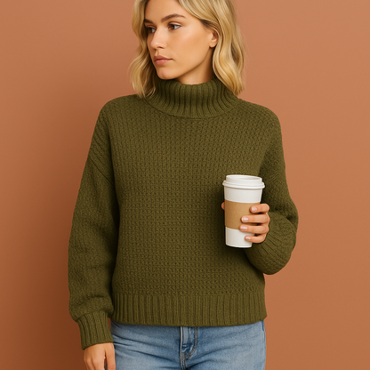 Comfortable Turtleneck Sweater for Women | Lianne