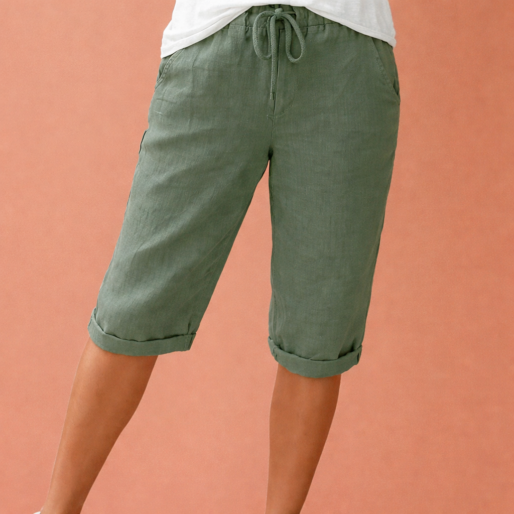 Comfortable Cotton Shorts for Women with Elegant Fit | Liora