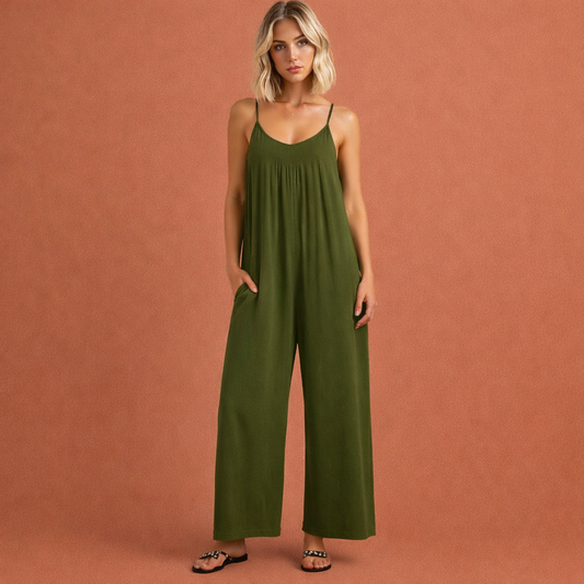 Elegant jumpsuit with a flattering fit for women | Jolien