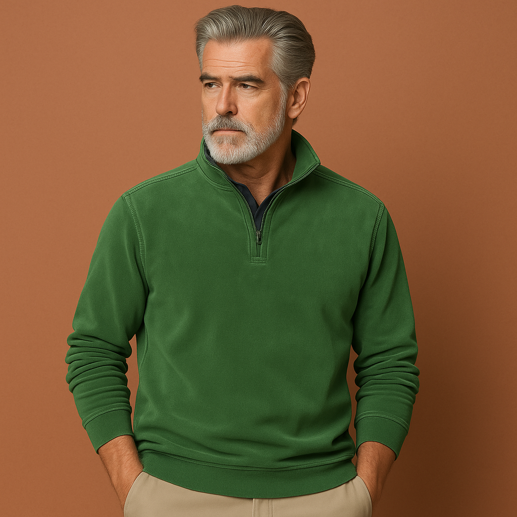 Comfortable fleece sweater for men | Koen