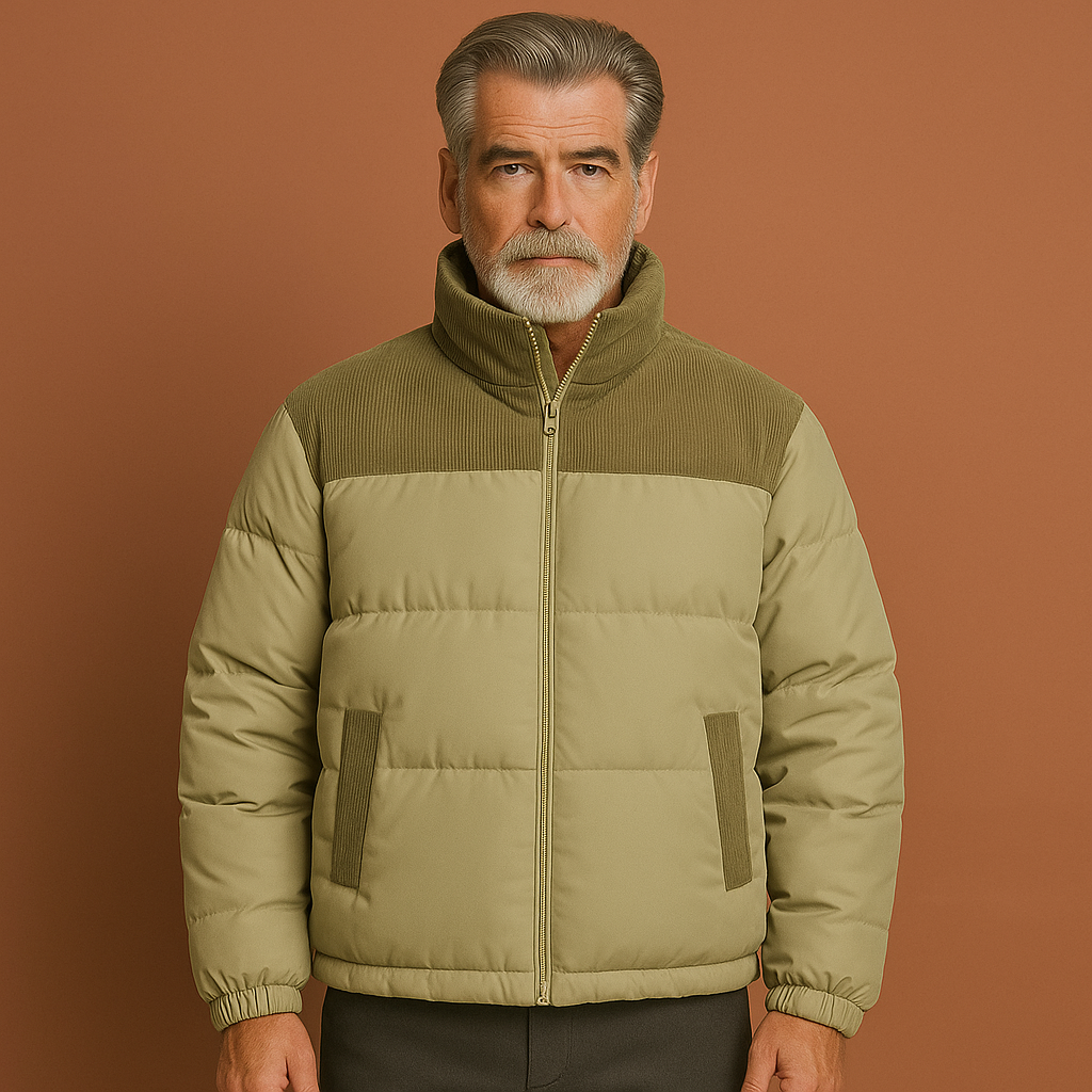 Warm Padded Puffer Jacket for Men | Felix