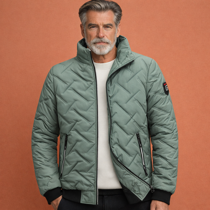 Warm Padded Winter Jacket for Men with Modern Look | Hubert
