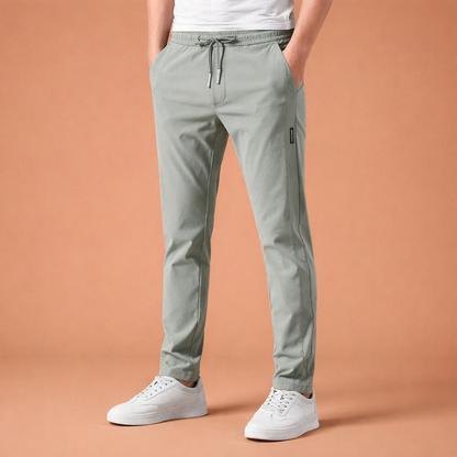 Straight Pants with Drawstring for Men | Kees