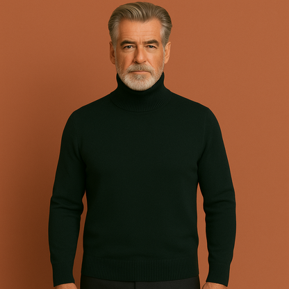 Luxury turtleneck sweater for men with timeless design | Matthijs