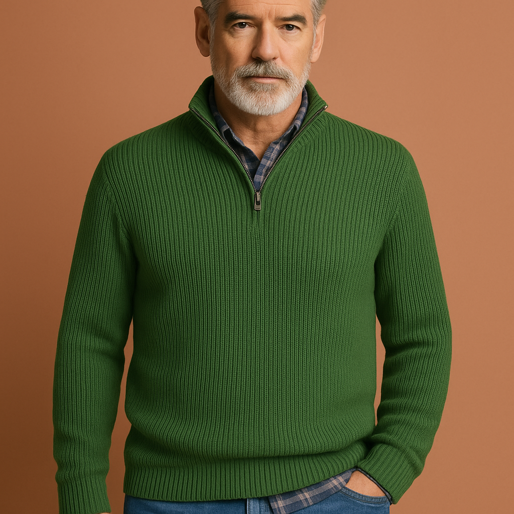 Oversized knitted sweater for men | Lars