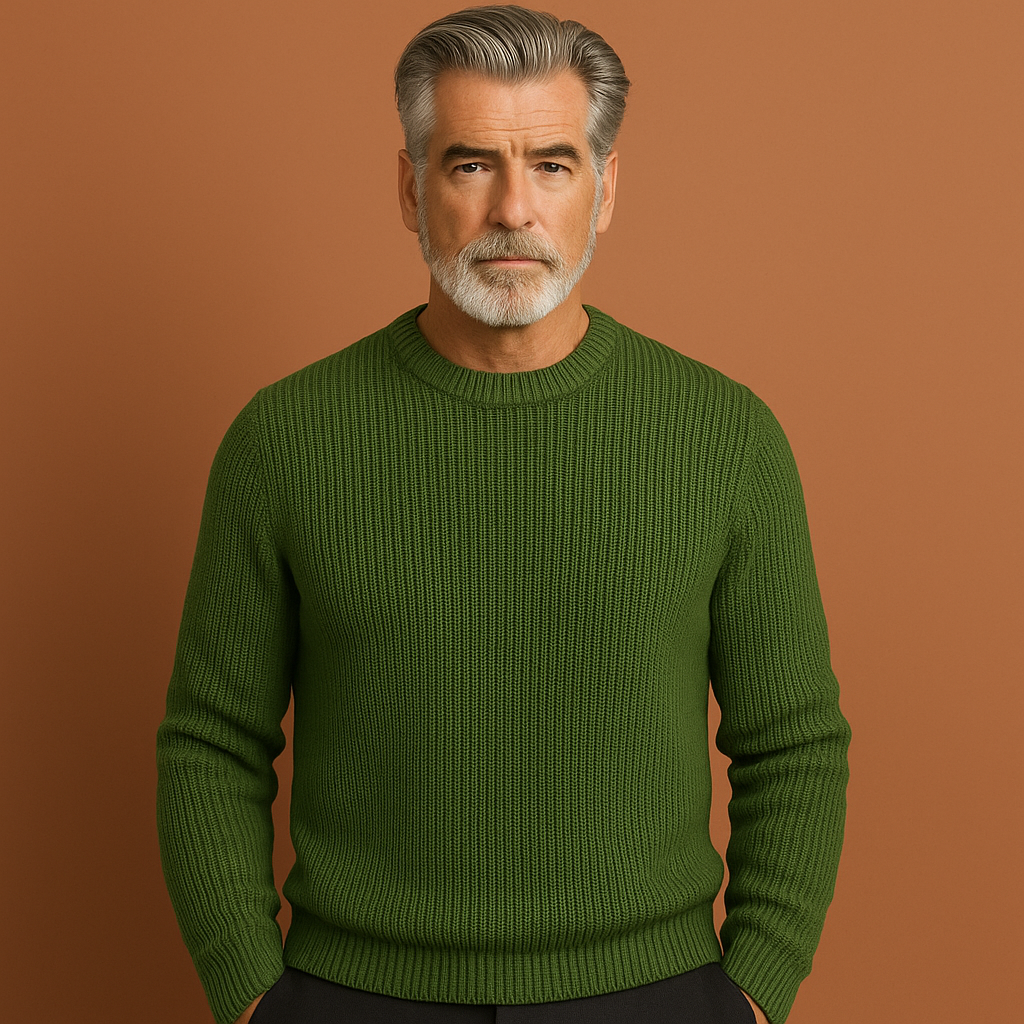 Warm Comfortable Men's Sweater with Timeless Design | Victor