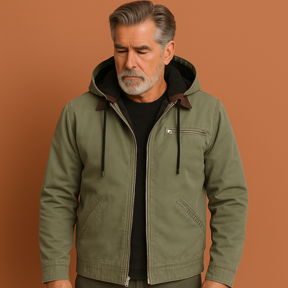 Warm hoodie jacket for men | Ade