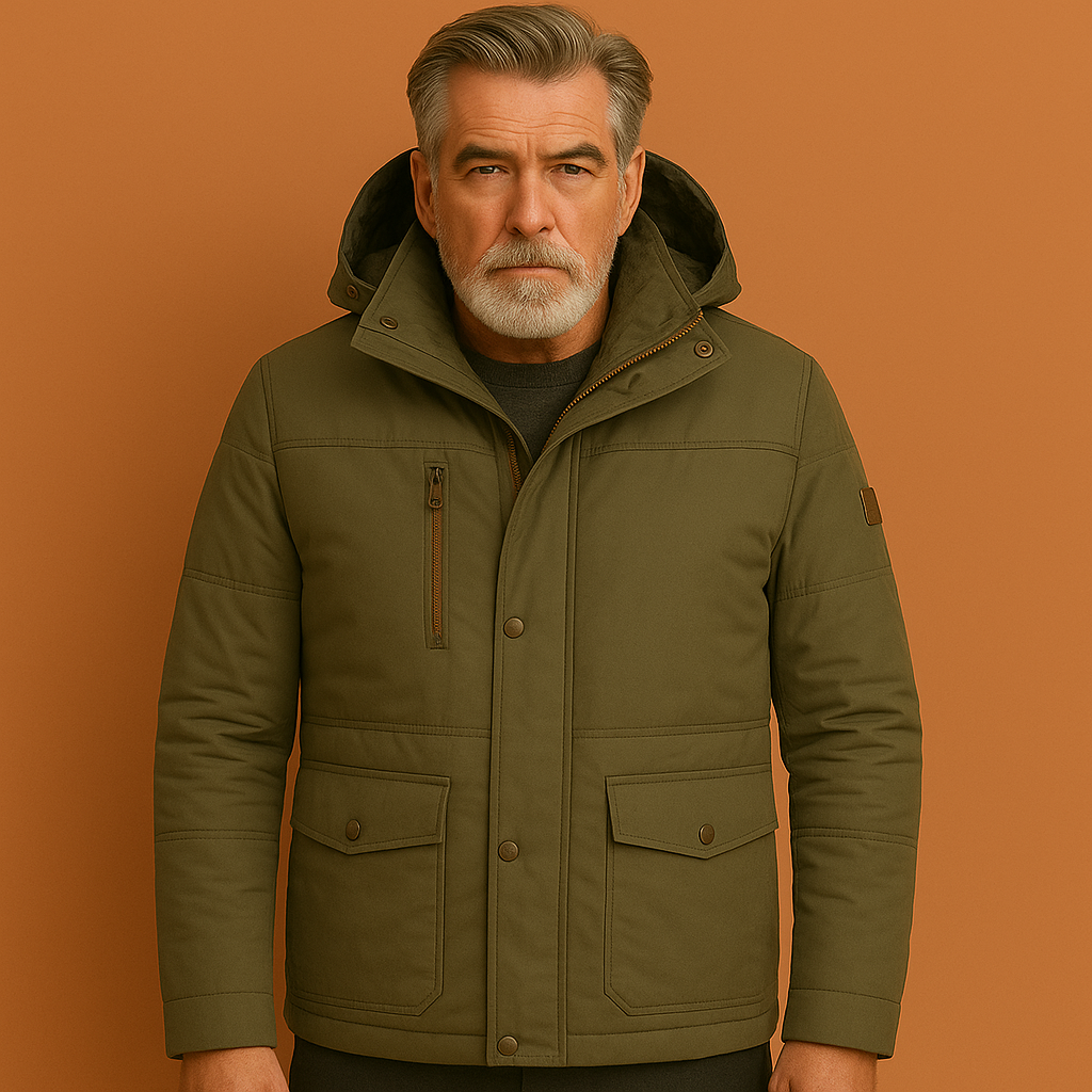 Warm winter parka for men | Roderick