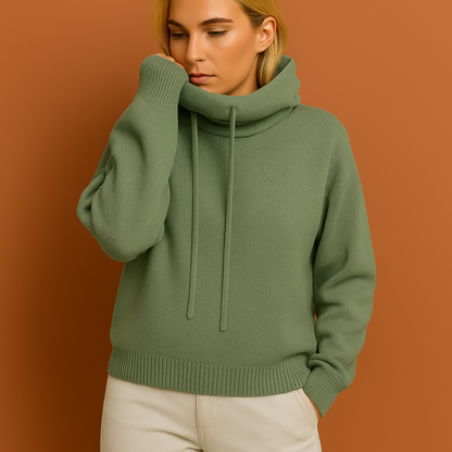 Soft Knitted Hoodie for Women | Gigi