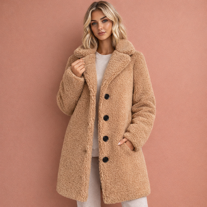 Elegant Warm Coat for Women | Sanne