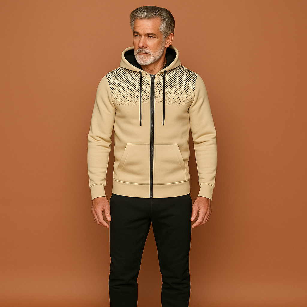 Sporty slim fit tracksuit for men | Pieter