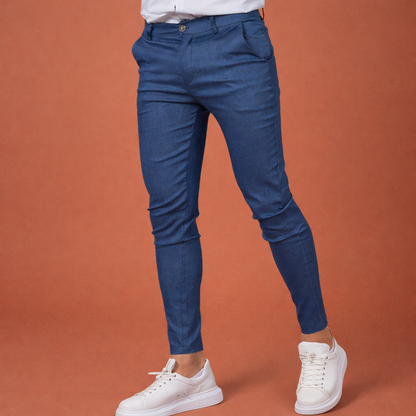 Slim-fit stretch trousers for men with a modern fit | Jorrit