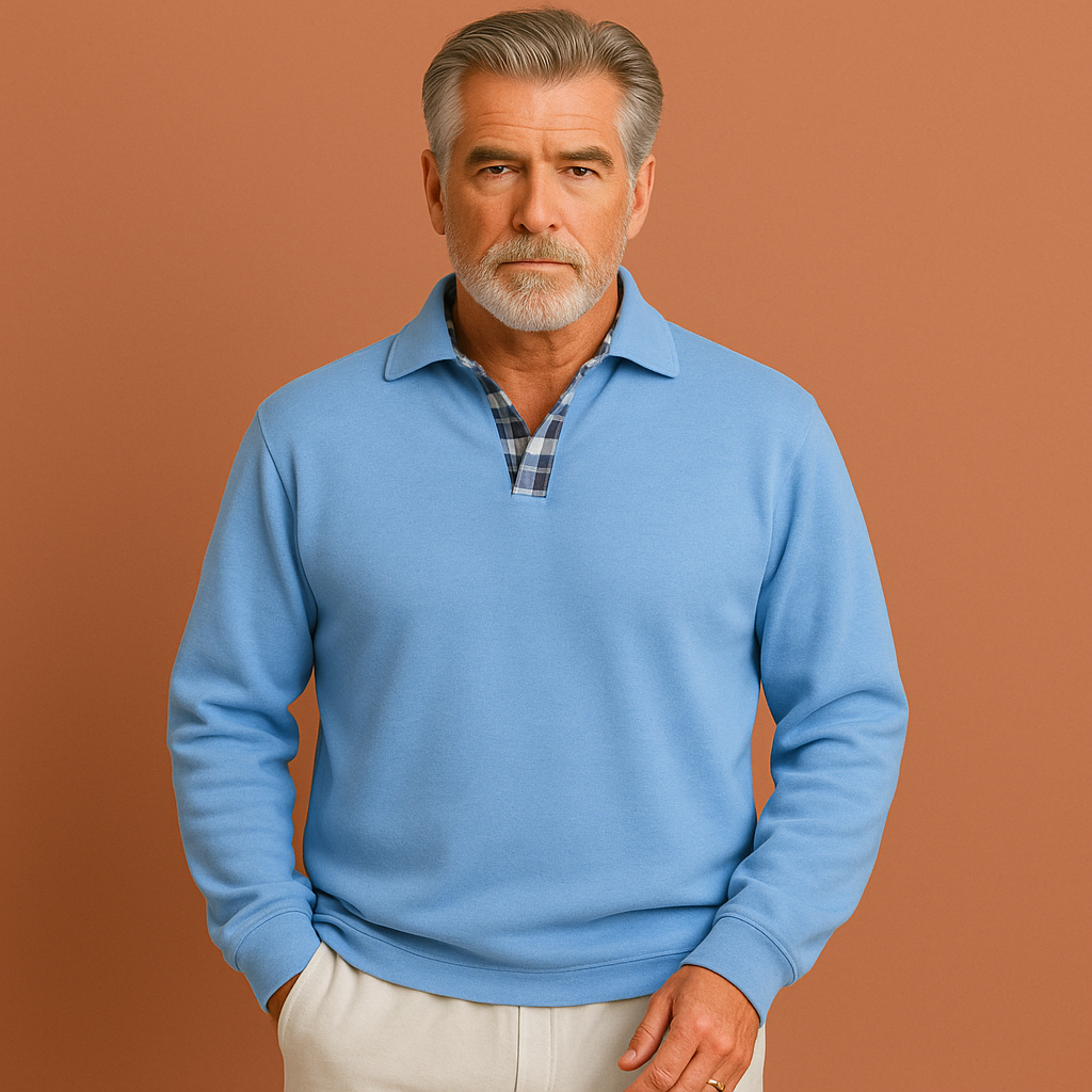 Lightweight men's sweater with breathable design for summer and spring | Lucian
