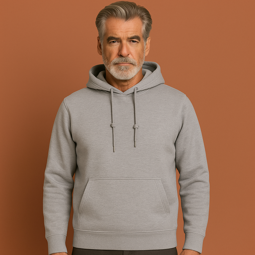 Casual hoodie for men with a comfortable fit | Wouter