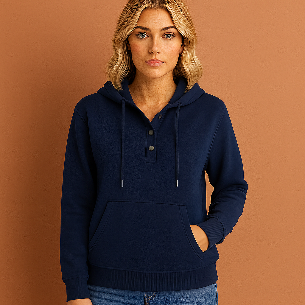 Stylish designer sweatshirt with modern print for women | Zana