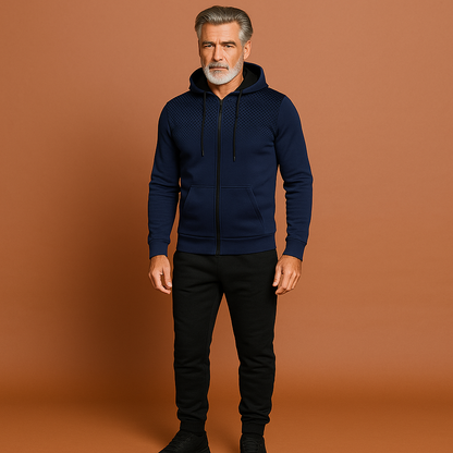 Sporty slim fit tracksuit for men | Pieter