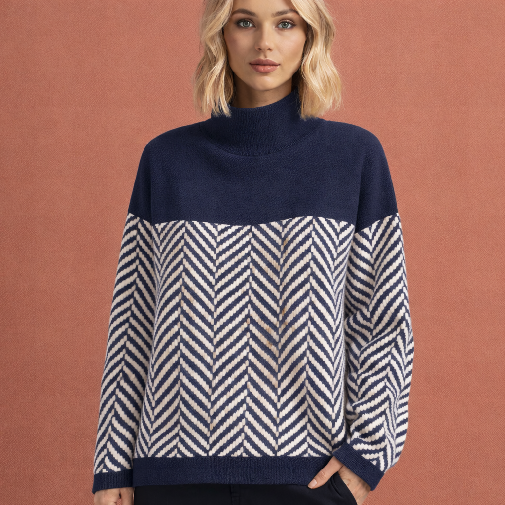 Elegant turtleneck sweater for women | Lauraine