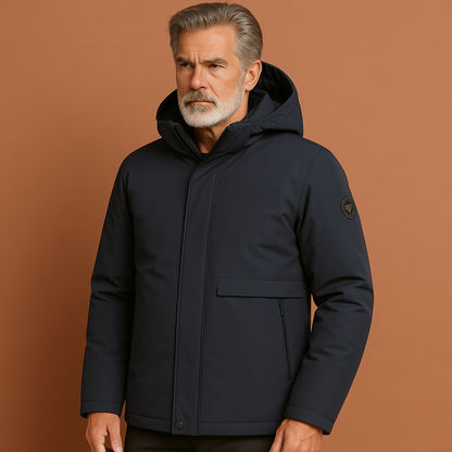 Breathable waterproof winter jacket for men with regular fit | Arlo
