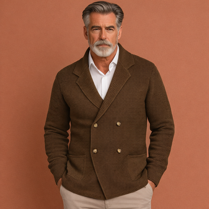Casual vest with double button closure for men | Alfredo