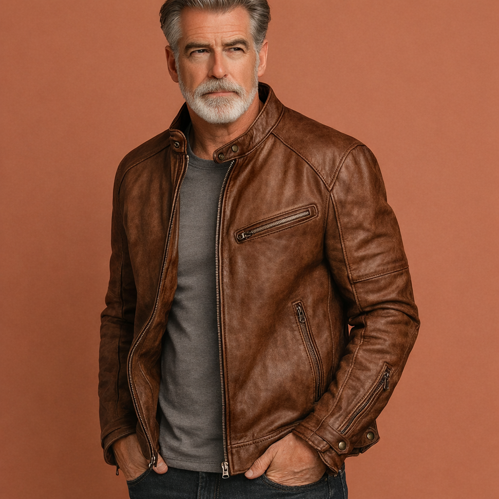 Men's jacket with standing collar for everyday use | Bruno