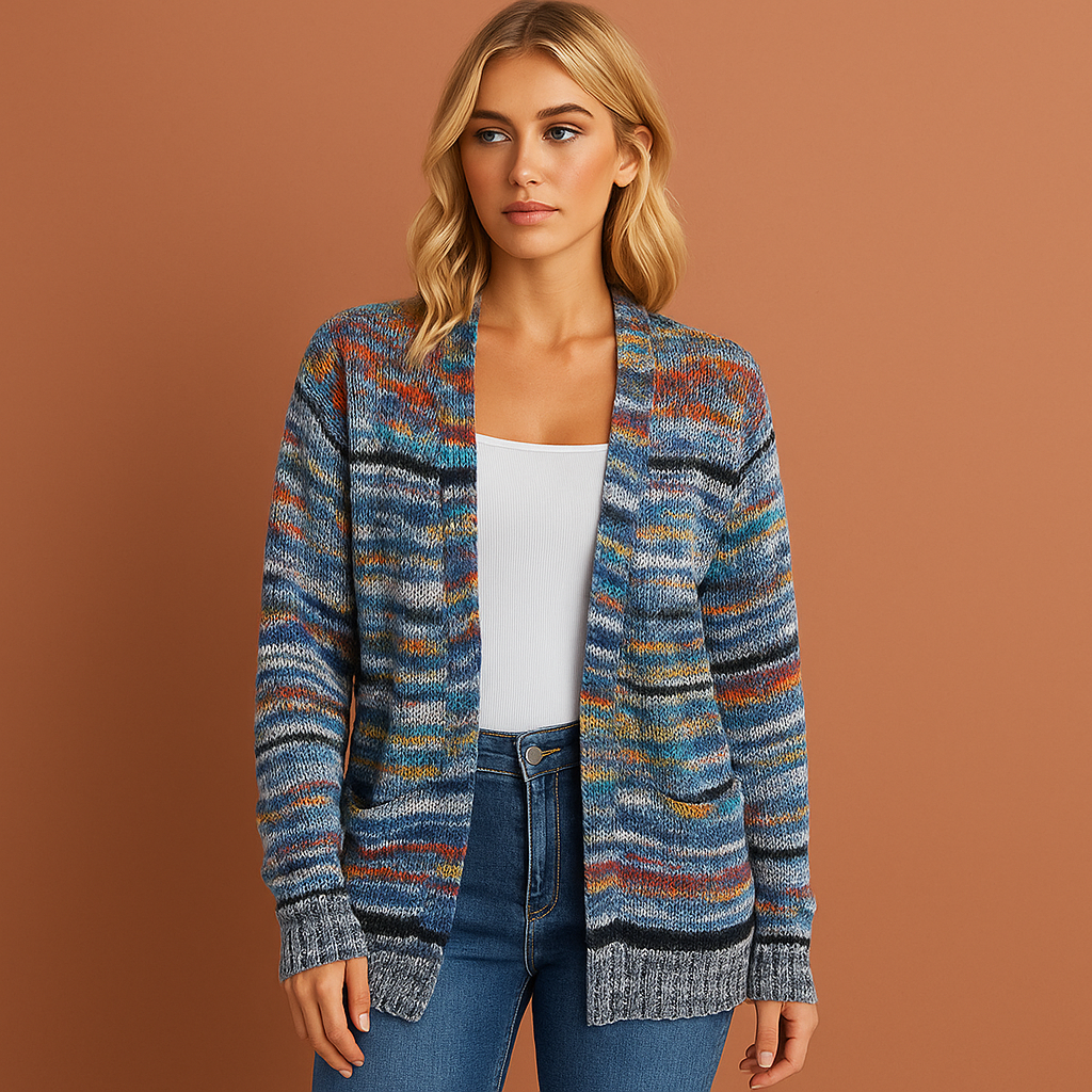 Stylish Multicolored Cardigan for Women | Molly