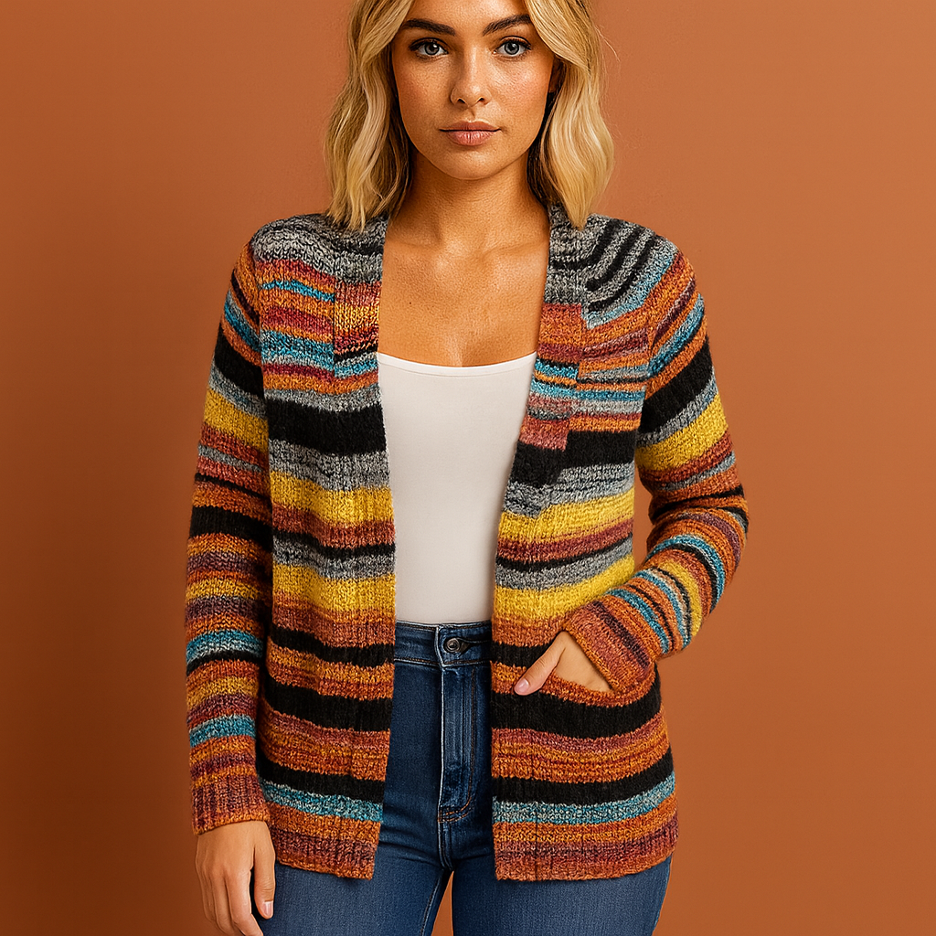 Stylish Multicolored Cardigan for Women | Molly